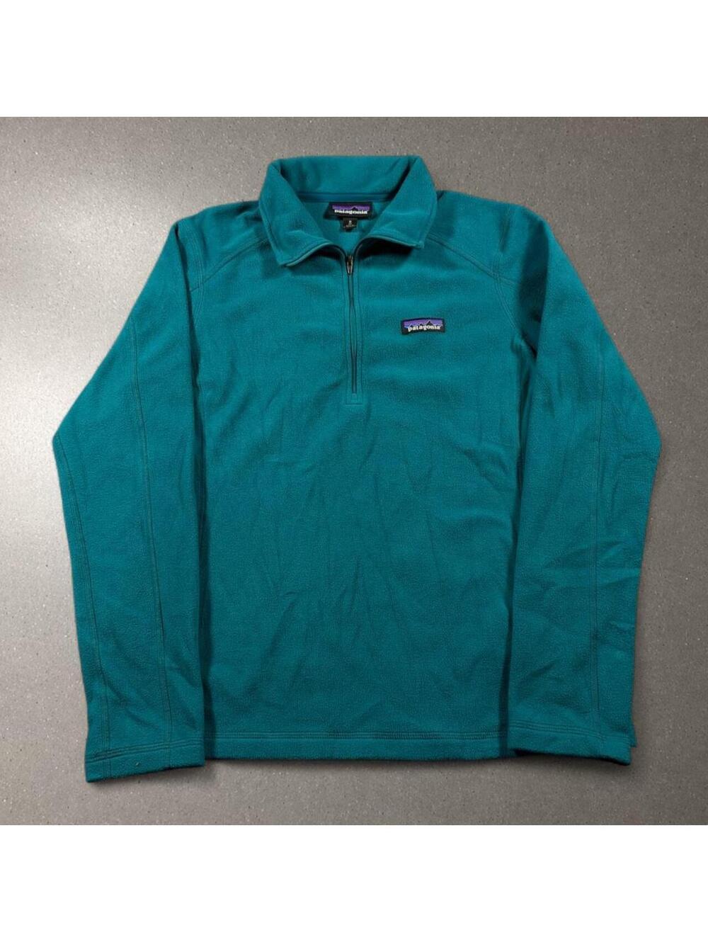 Patagonia Women’s Blue 1/4 Zip Fleece Pullover - Medium!